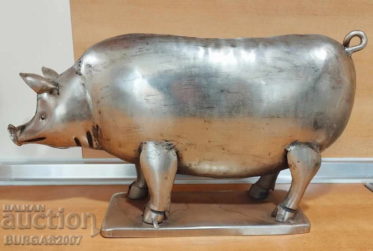 Стара метална фигура, прасе Стара метална фигура, прасе
