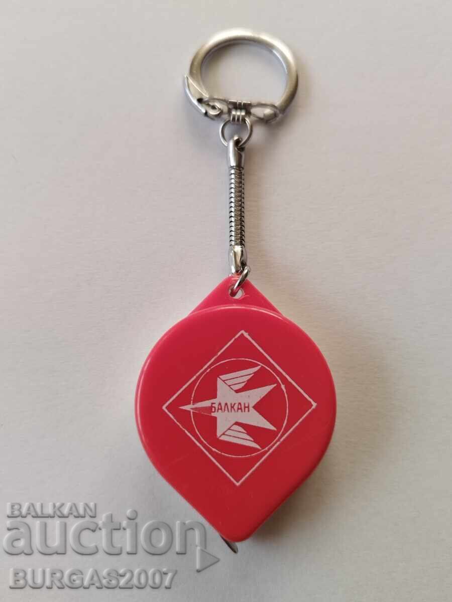 Παλιά διαφημιστική μεζούρα τσέπης, BGA BALKAN