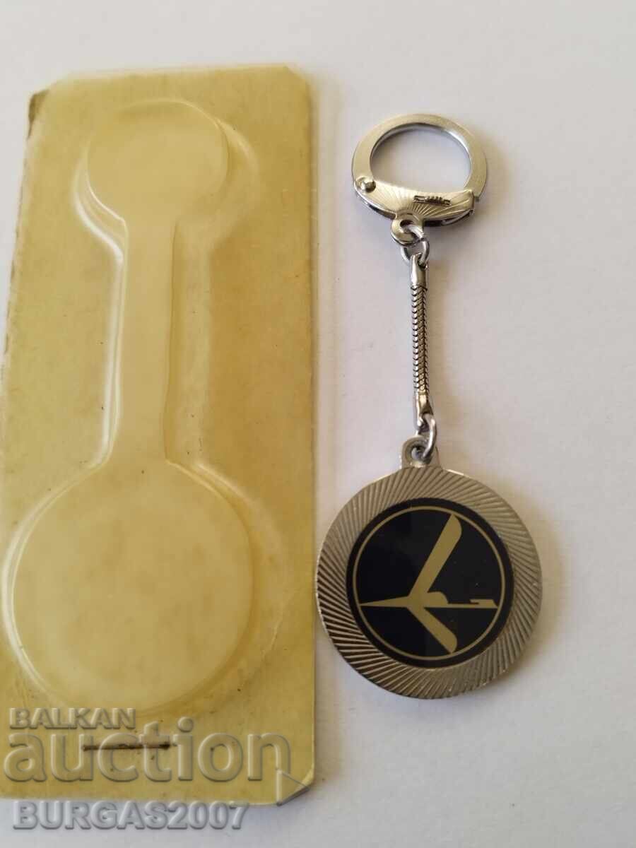 Cheie de breloc vechi de reclamă, LOT Polish Airlines