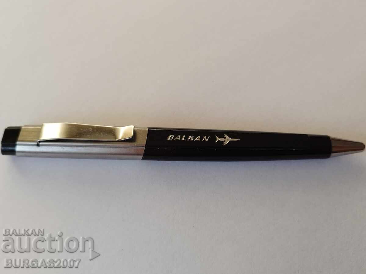 Old BGA Balkan ballpoint pen, social. NRB