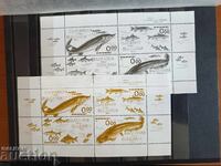 Сувенирен блок "Дунавския риболов" на №4984 от каталога 11г.