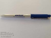 Old BGA Balkan ballpoint pen, social. NRB