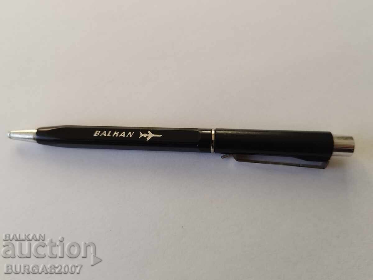 Old BGA Balkan ballpoint pen, social. NRB
