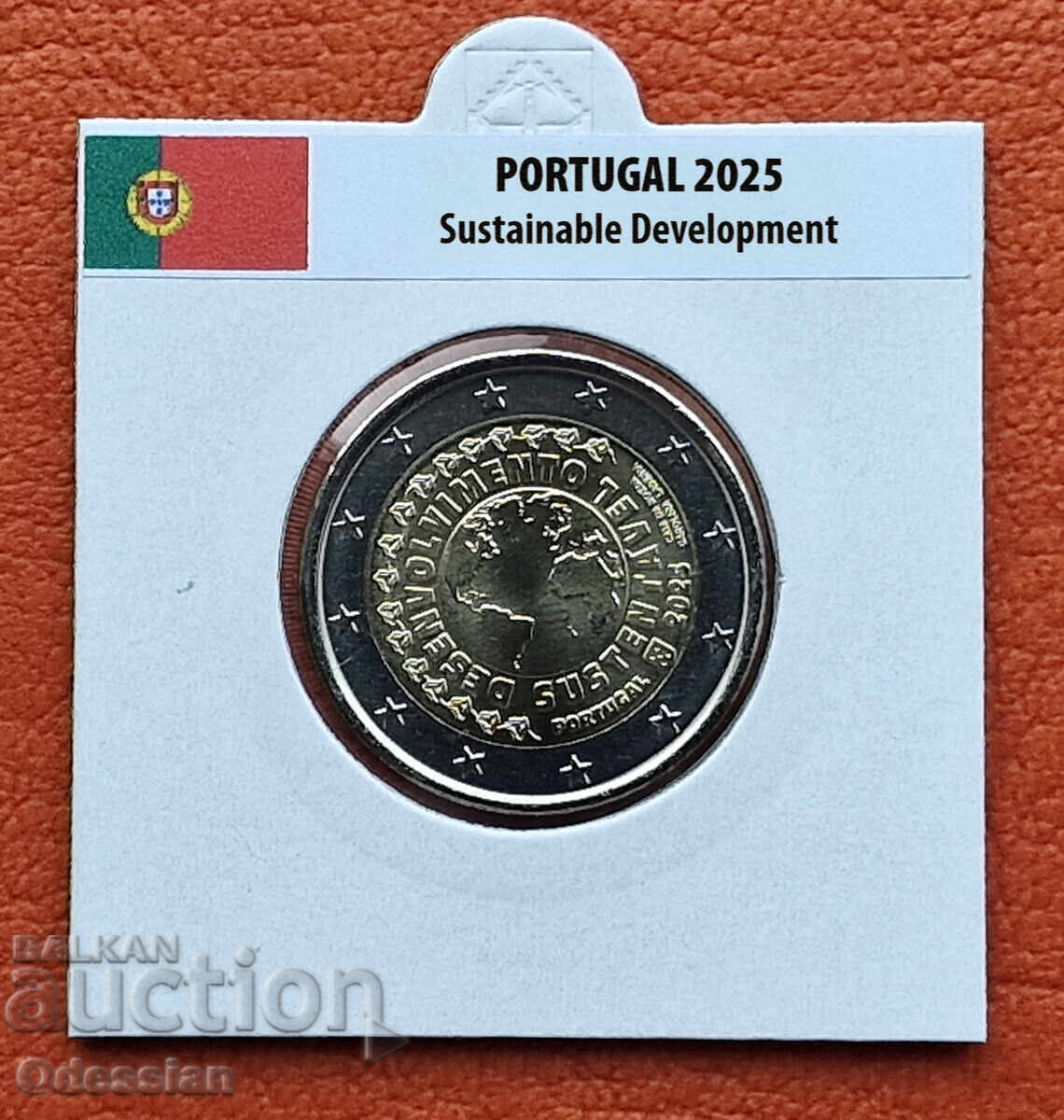 Portugal • 2 Euro • Sustainable Development • 2025 Portugal • 2 Euro • Sustainable Development • 2025