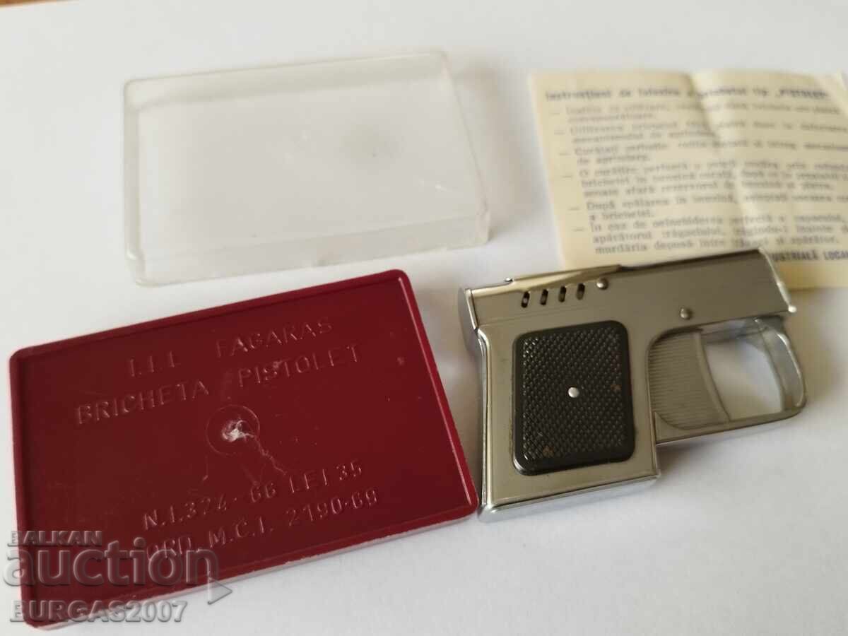 Delivery of Old FAGARAS lighter, PISTOL lighter