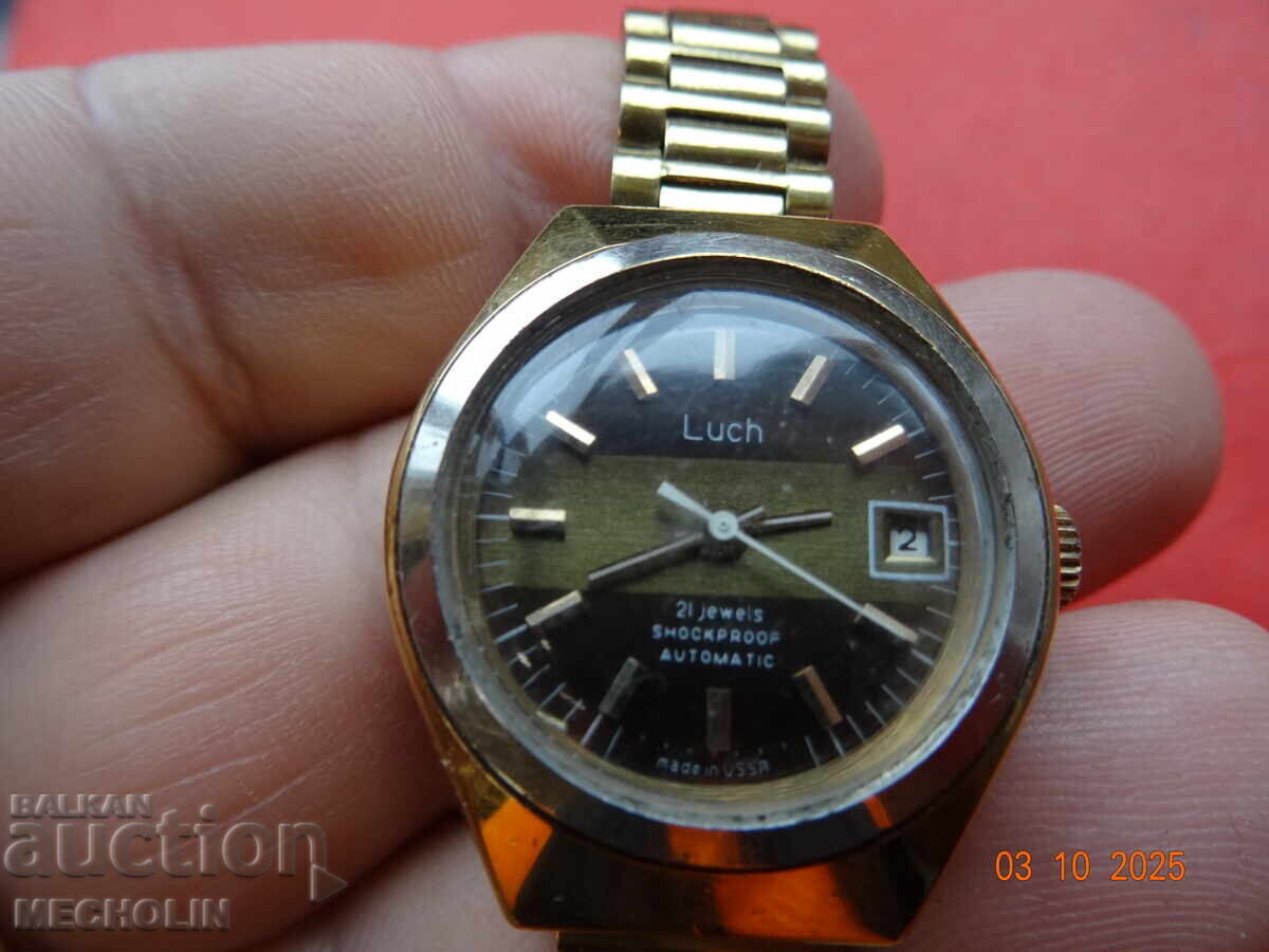 CEAS AUTOMAT RUSESC DE COLECȚIE LUCH 21K AURIT 2 CEAS AUTOMAT RUSESC DE COLECȚIE LUCH 21K AURIT 2