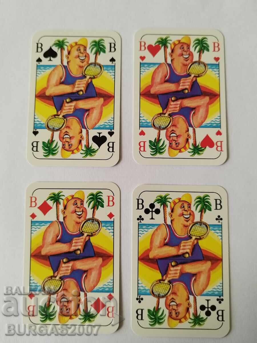 Old advertising playing cards, NECKERMANN +REISEN - 6 Old advertising playing cards, NECKERMANN +REISEN - 6