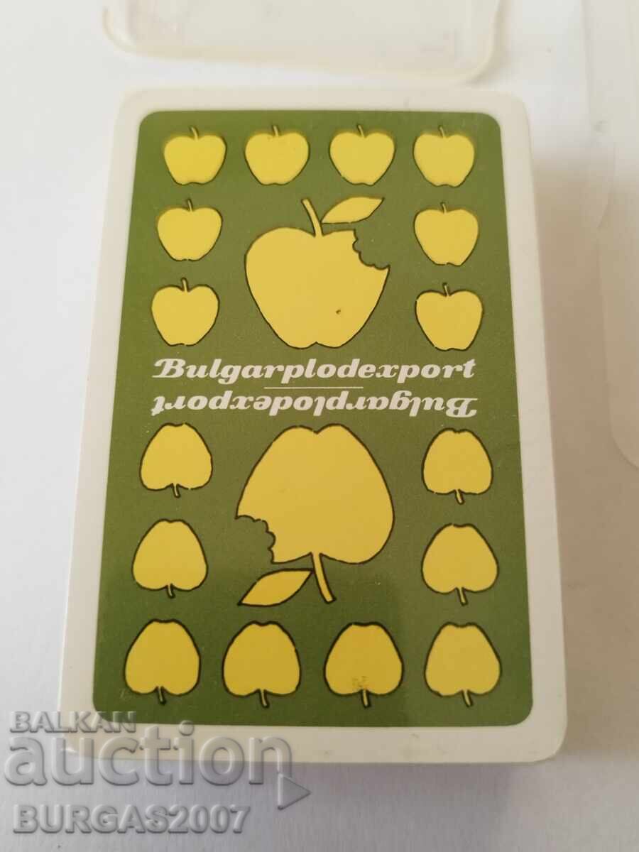 Old Advertising Playing Cards, BULGARPLODEXPORT with price 40.00 BGN | € 20.45