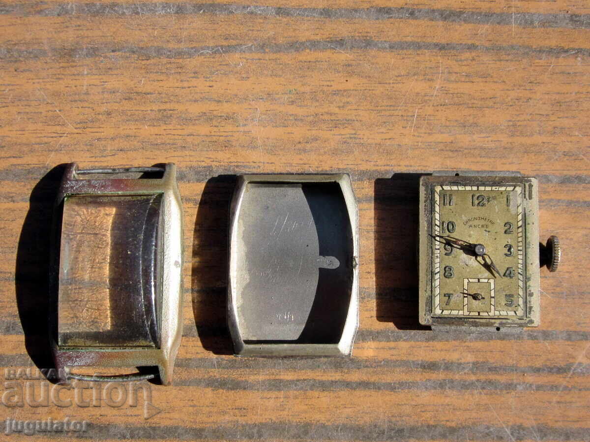 Delivery of Old German wristwatch chronometer ancre does not work Delivery of Old German wristwatch chronometer ancre does not work