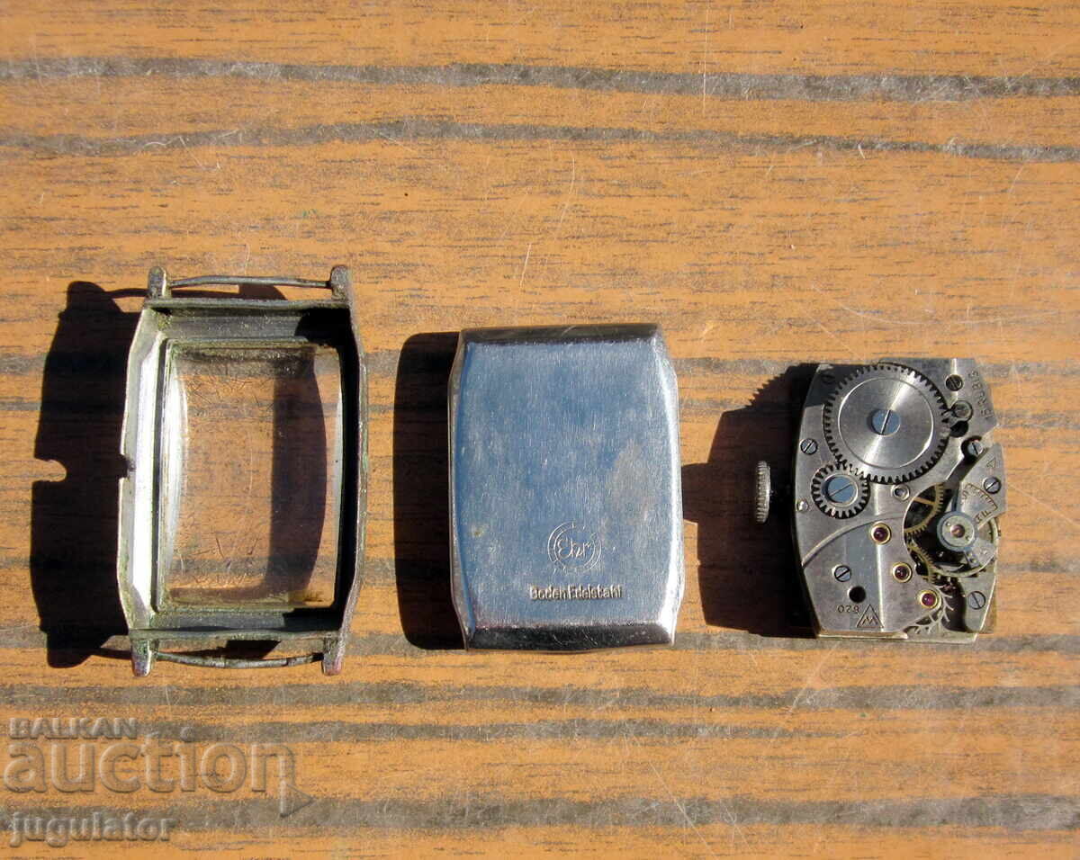 Old German wristwatch chronometer ancre does not work - 5 Old German wristwatch chronometer ancre does not work - 5