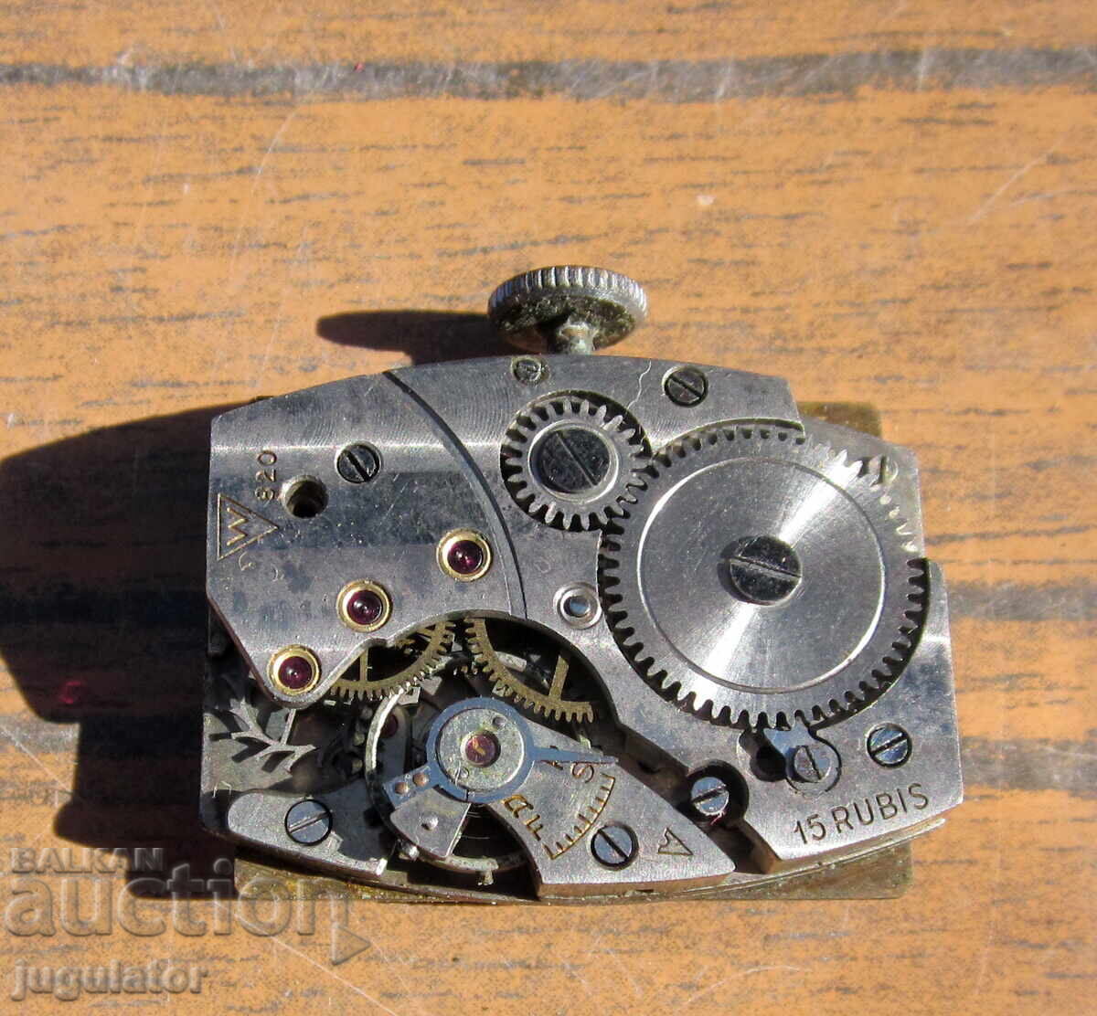 Old German wristwatch chronometer ancre does not work - 6 Old German wristwatch chronometer ancre does not work - 6