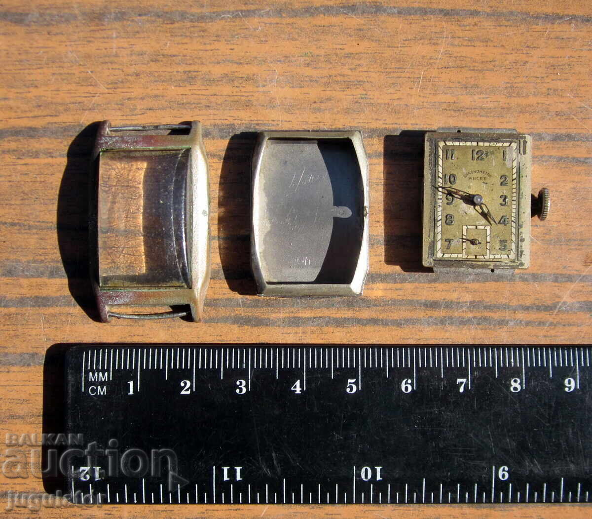 Old German wristwatch chronometer ancre does not work - 7 Old German wristwatch chronometer ancre does not work - 7