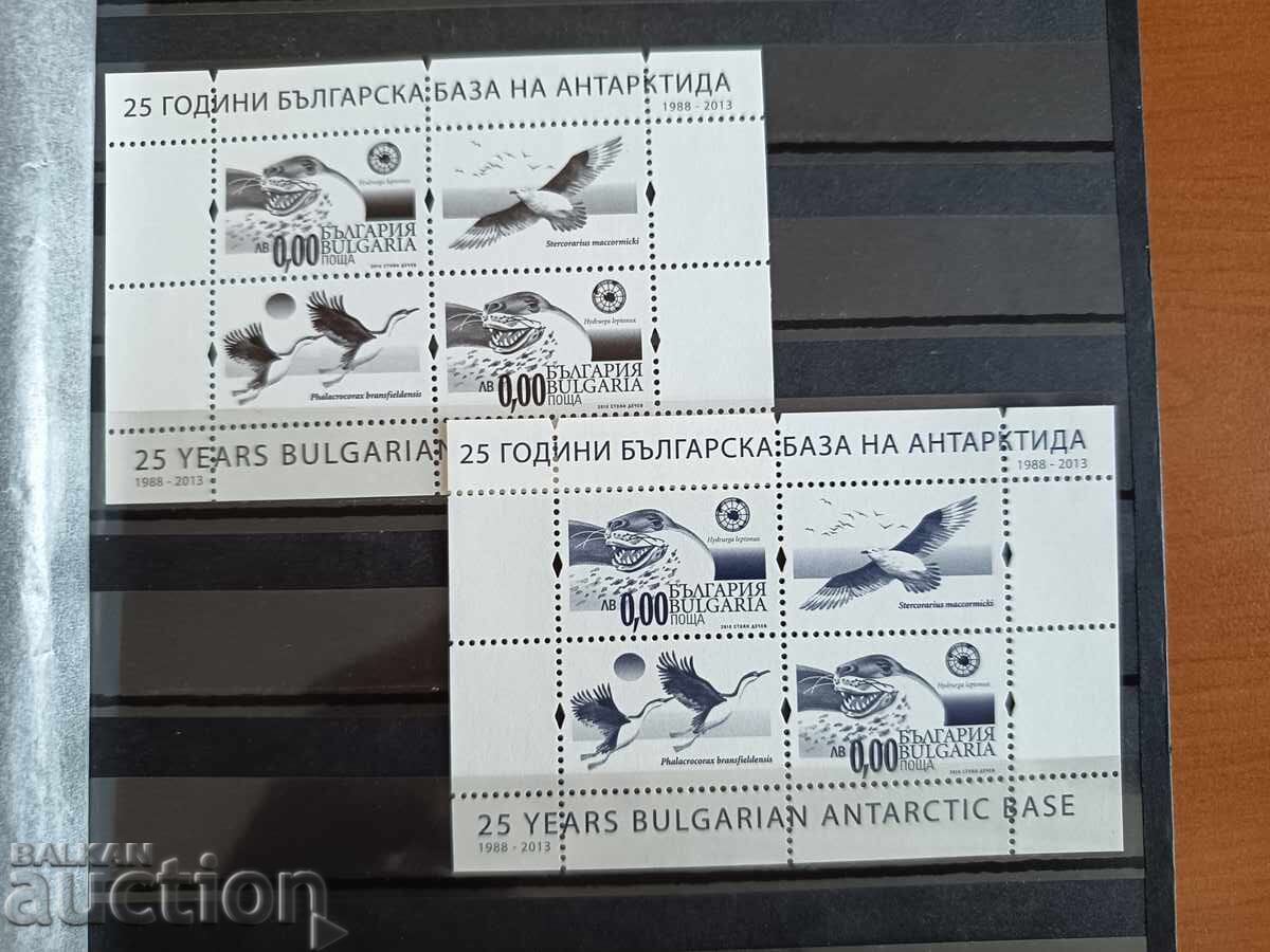 Σουβενίρ μπλοκ "Βάση Ανταρκτικής" Νο. 4965i του 2013