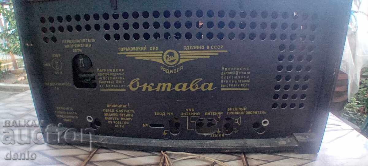 Ραδιόλα Ζιλ, Οκτάβα, 1958 ετών - 5