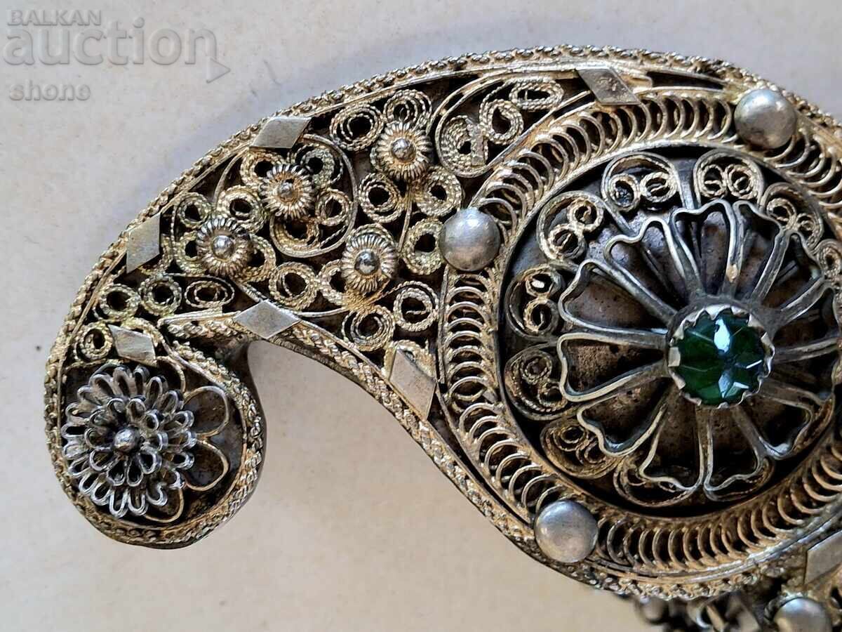 Silver buckles, jewelry, headpiece, folk costume, ethnic jewelry, sparkle - 6 Silver buckles, jewelry, headpiece, folk costume, ethnic jewelry, sparkle - 6