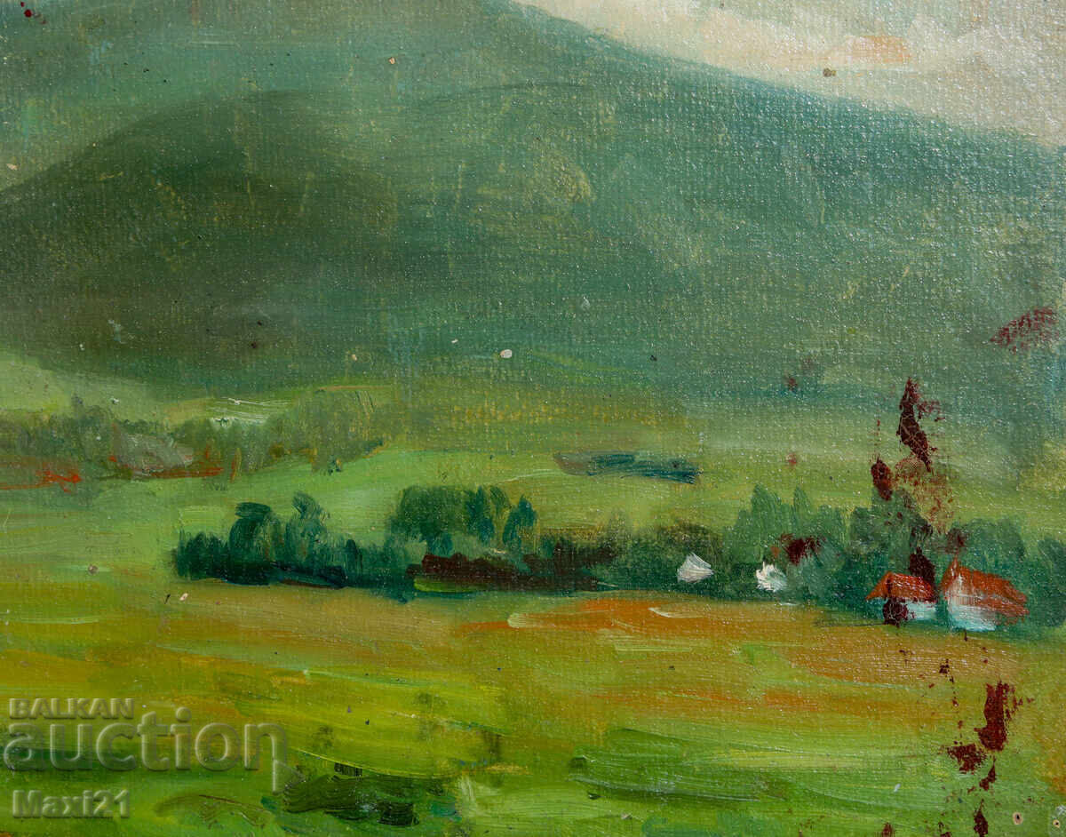 Landscape old oil painting - 6 Landscape old oil painting - 6