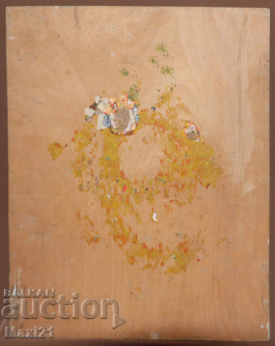 Still life painting oil paints, signed 1965 - 7