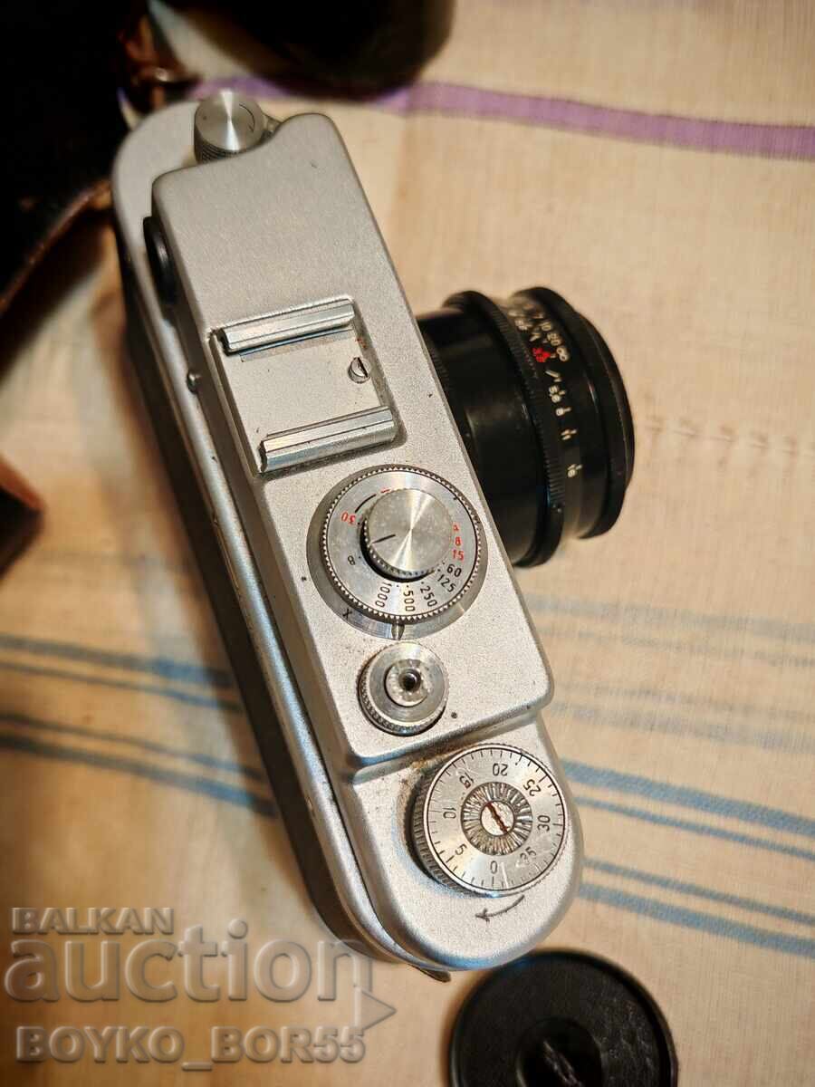 Αυθεντική Ρωσική Σοβιετική φωτογραφική μηχανή Ζορκι 4 δεκαετίας 1970 με τιμή 59.00 BGN | € 30.17 Αυθεντική Ρωσική Σοβιετική φωτογραφική μηχανή Ζορκι 4 δεκαετίας 1970 με τιμή 59.00 BGN | € 30.17
