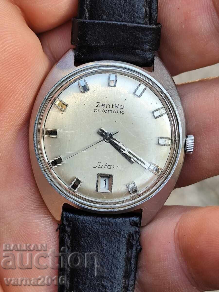 ⌚️✨ Vintage ZentRa Safari Automatic Watch – Retro Classic ⌚️✨ Vintage ZentRa Safari Automatic Watch – Retro Classic