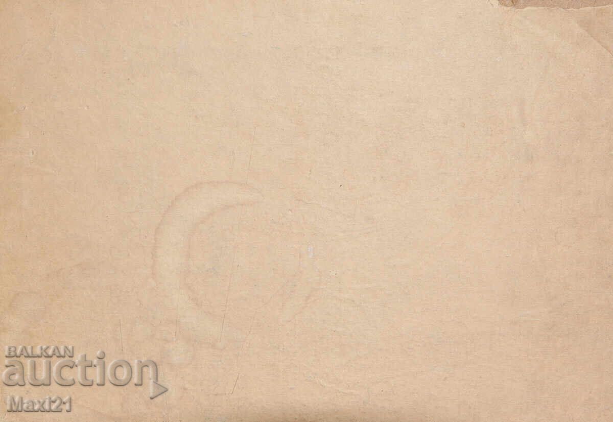 Горски пейзаж стара картина маслени бои - 7