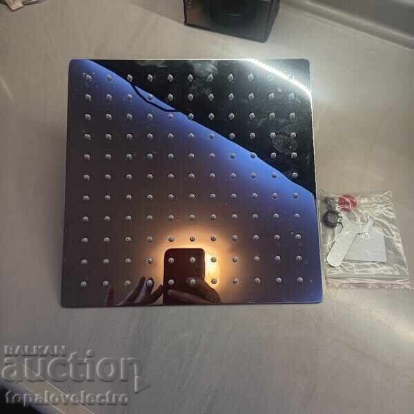 Παράδοση ΚΑΙΝΟΥΡΓΙΟ! Κεφαλή ντους υψηλής πίεσης, τετράγωνη, 25 εκ