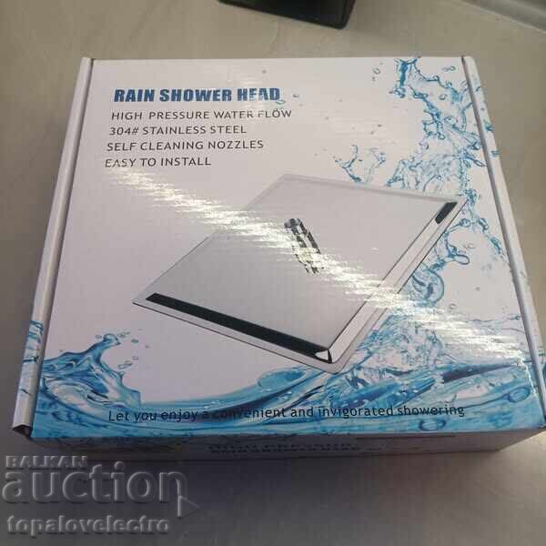 ΚΑΙΝΟΥΡΓΙΟ! Κεφαλή ντους υψηλής πίεσης, τετράγωνη, 25 εκ - 7