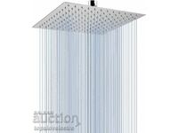 NOU! Cap de duș cu presiune înaltă, formă pătrată, 25 cm