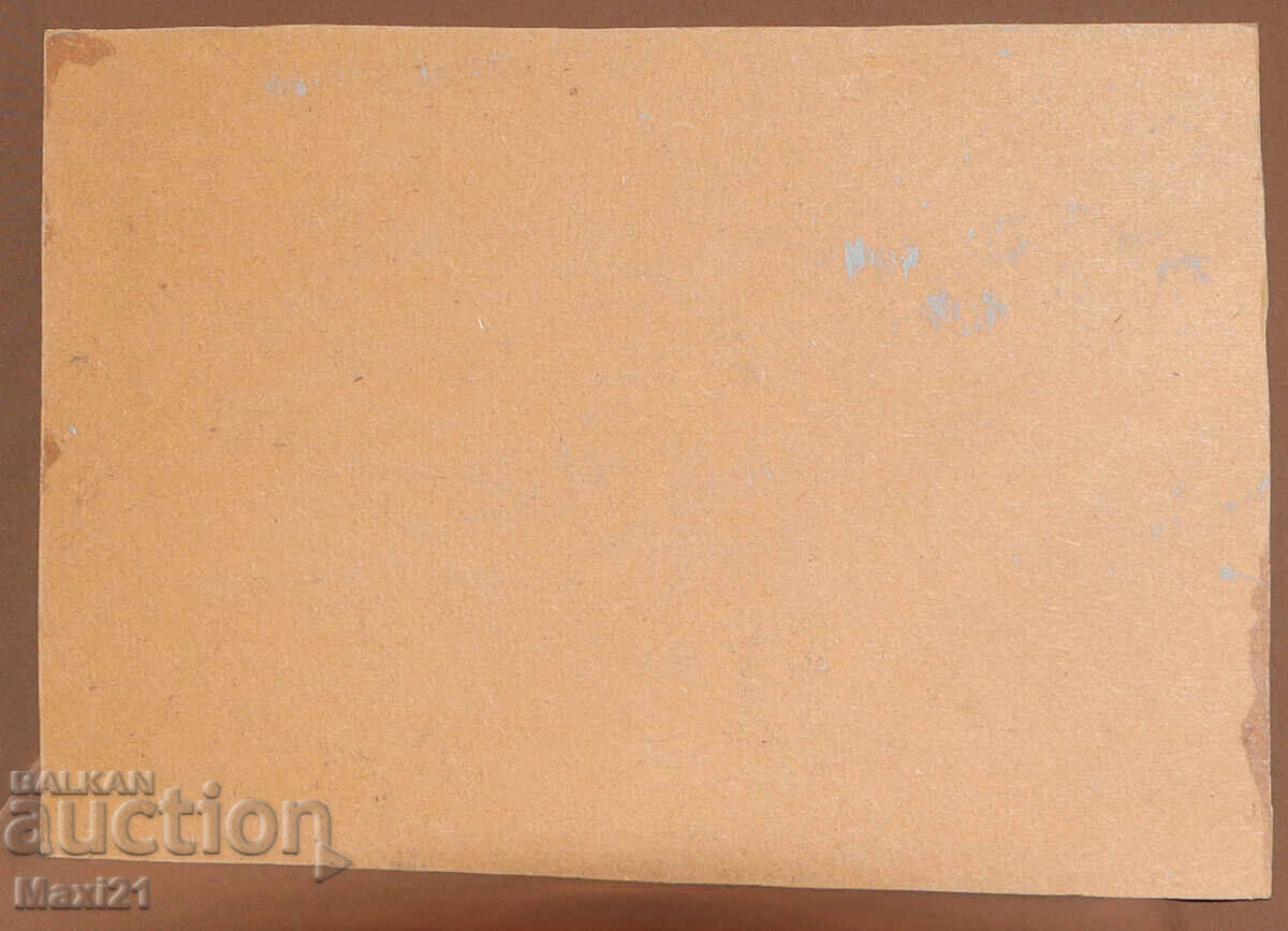 Old oil painting, female portrait - 6