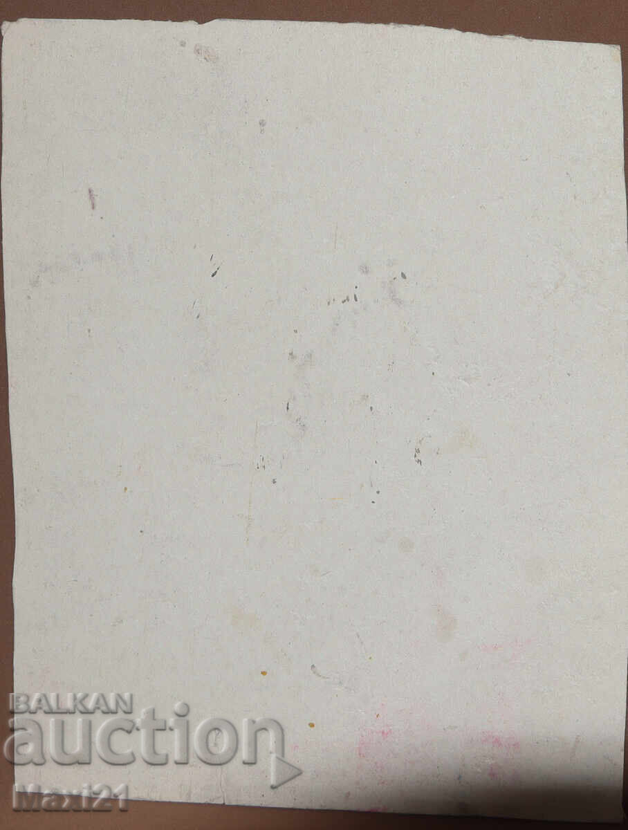 Tablou vechi, ulei pe pânză, portret - 6