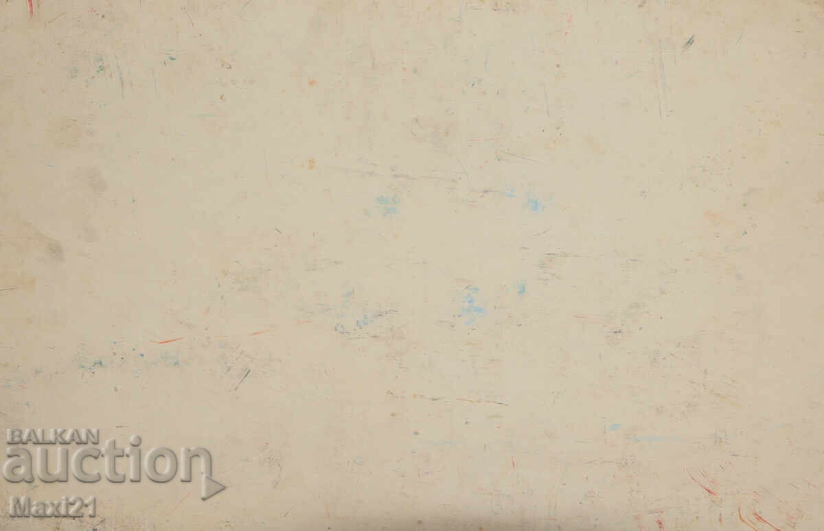 Still life vase with flowers old painting oil paints - 7