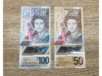East Caribbean Banknotes - $50 and $100, 2019, UNC