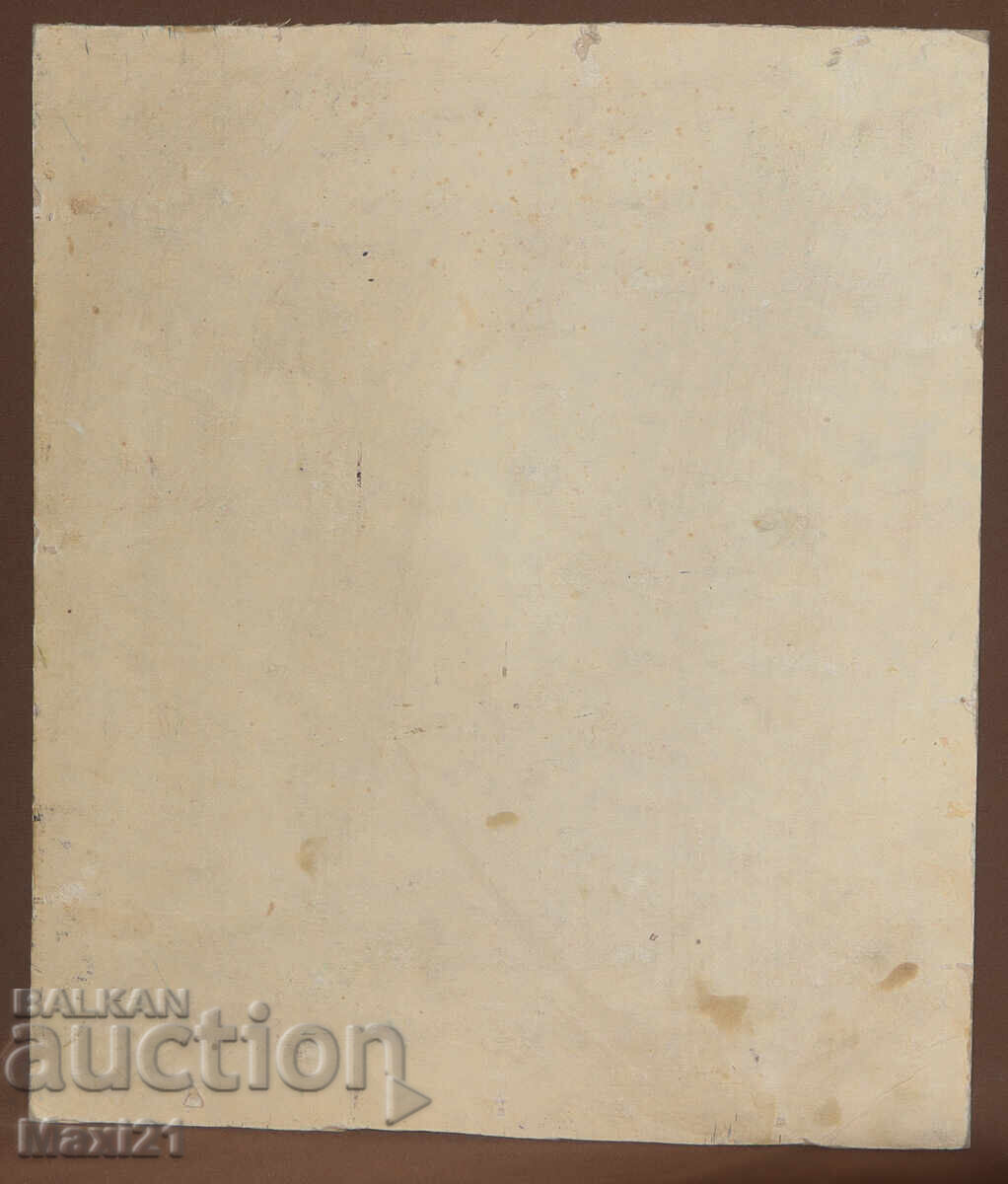 Landscape Revival Houses Old Painting Oil Paints - 6