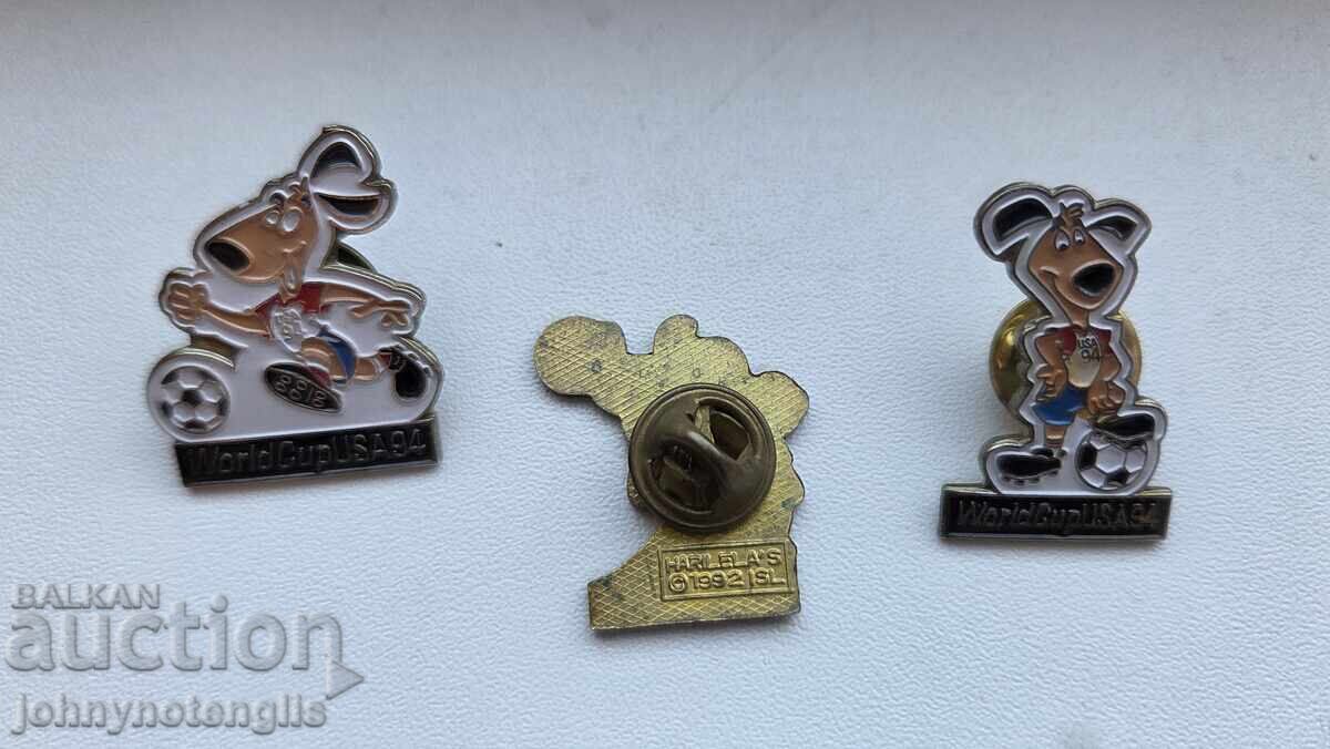 Official Football Badges - World Cup USA 1994 with price 30.00 BGN | € 15.34