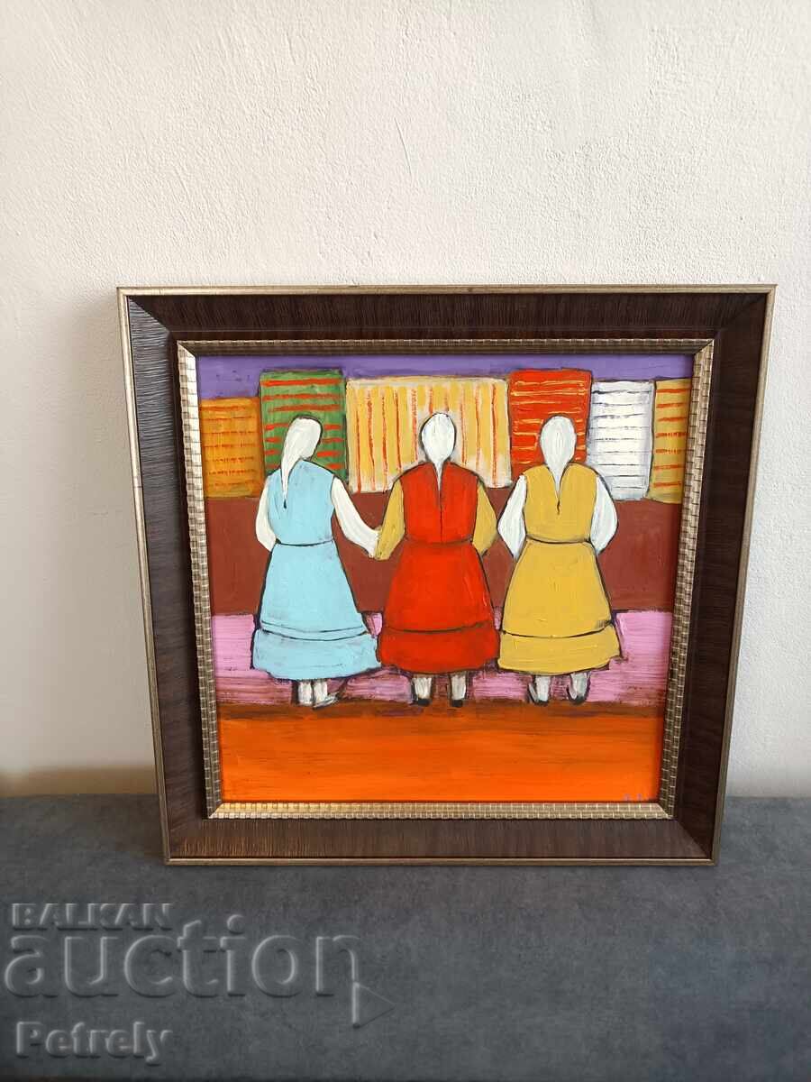 Ελαιογραφία με τιμή 140.00 BGN | € 71.58 Ελαιογραφία με τιμή 140.00 BGN | € 71.58