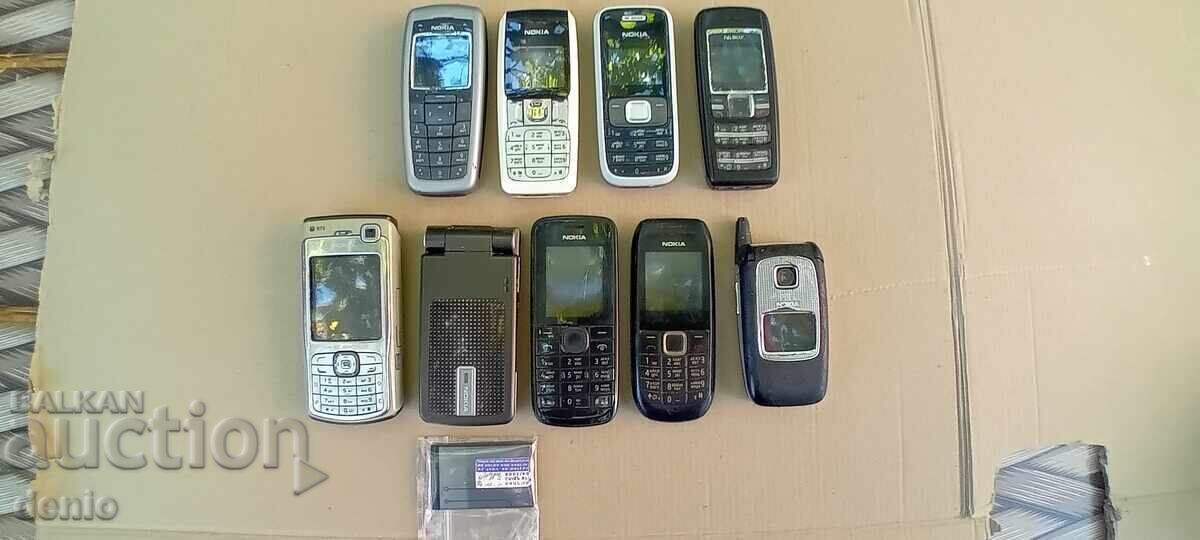 9 buc Nokia, vintage, funcționale, N70, 6260