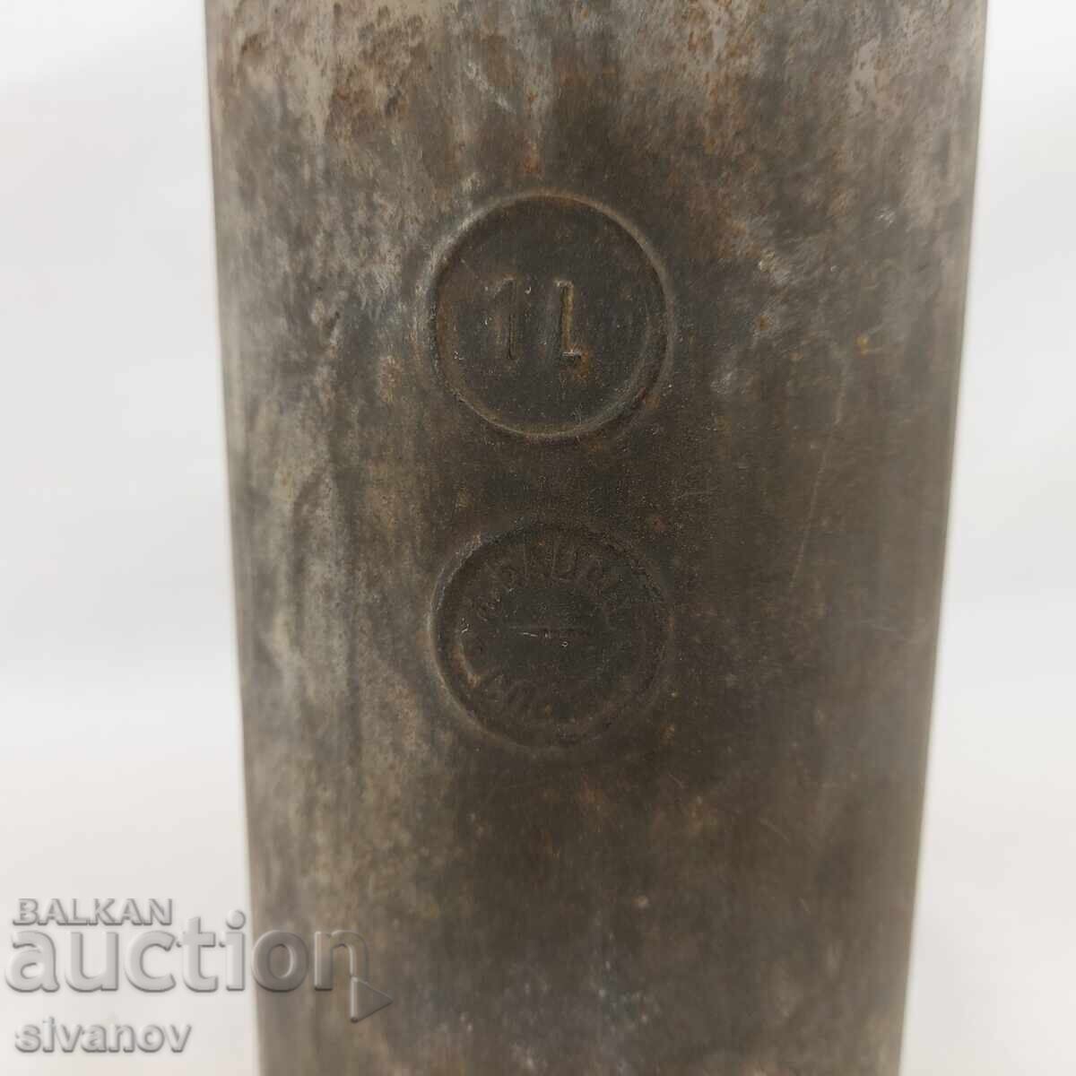 Metal measuring cup 1 liter Bulgaria #2701 with price 24.99 BGN | € 12.78