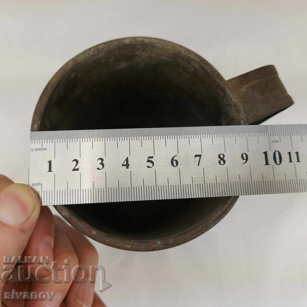 Metal measuring cup 1 liter Bulgaria #2701 - 7