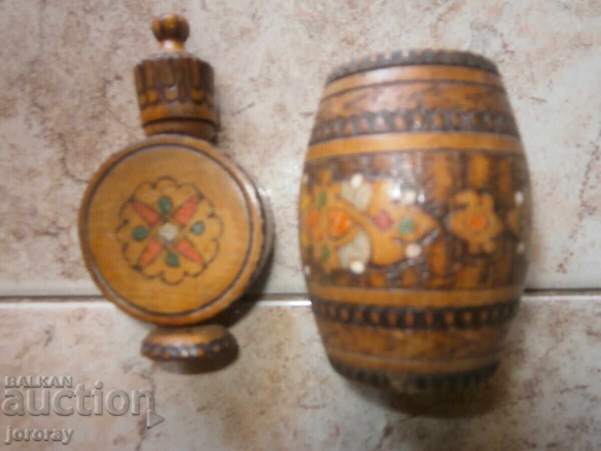 Suveniruri, lemn, pirogravură cu preț 5.00 BGN | € 2.56