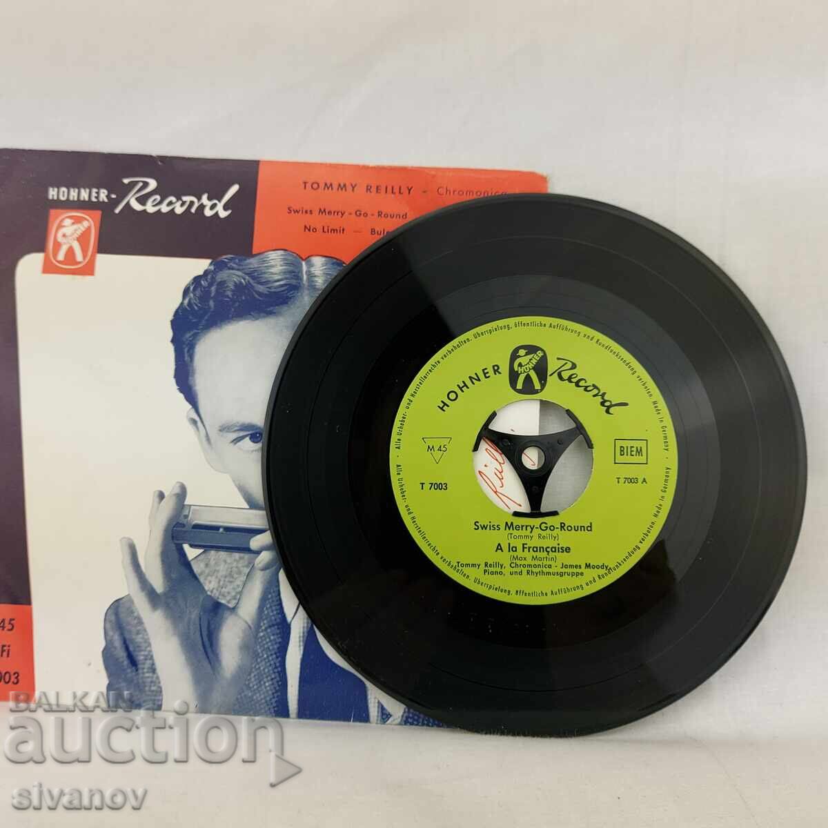 Auction  Tommy Reilly Record Swiss Carry-Go Round No Limit T7003 #2709