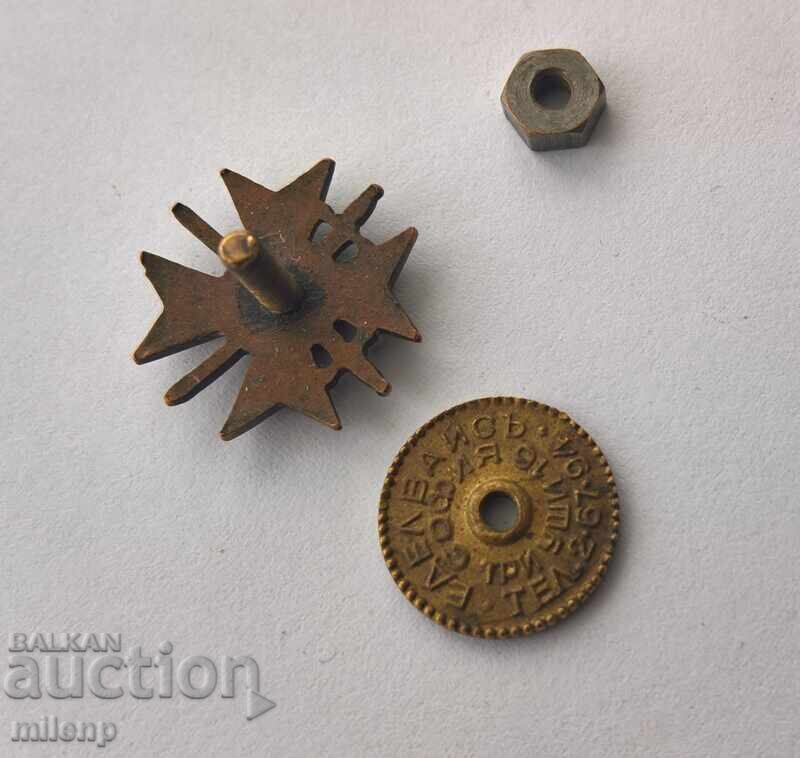 Μινιατούρα Σήμα Τάγματος για Ανδρεία - 5