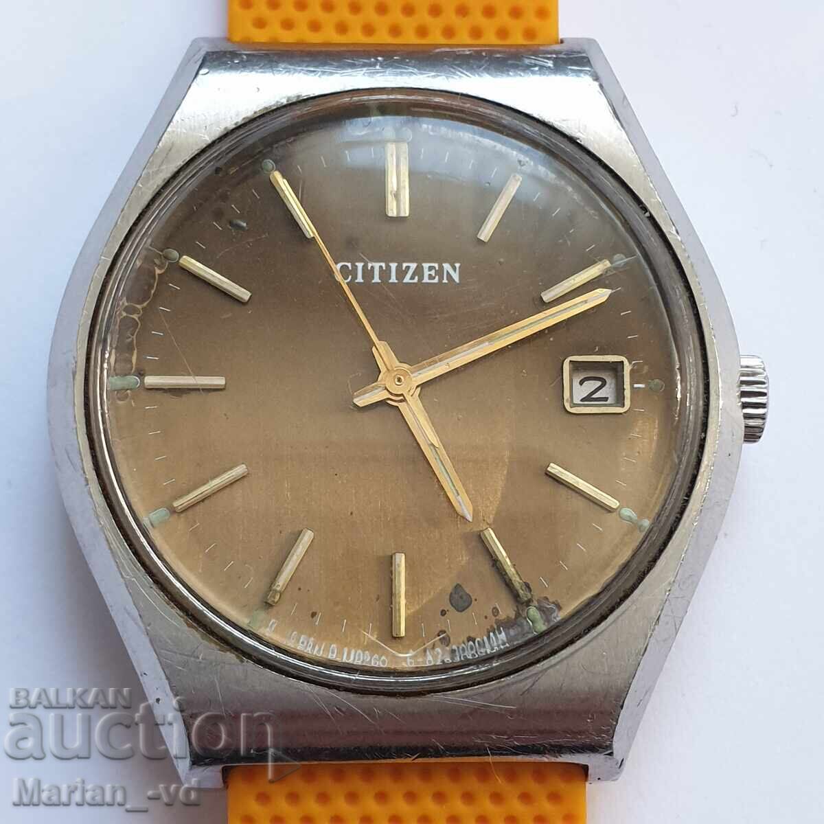 Δημοπρασία Ανδρικό ρολόι Citizen 4-822285 SMH με χειροκίνητο κούρδισμα