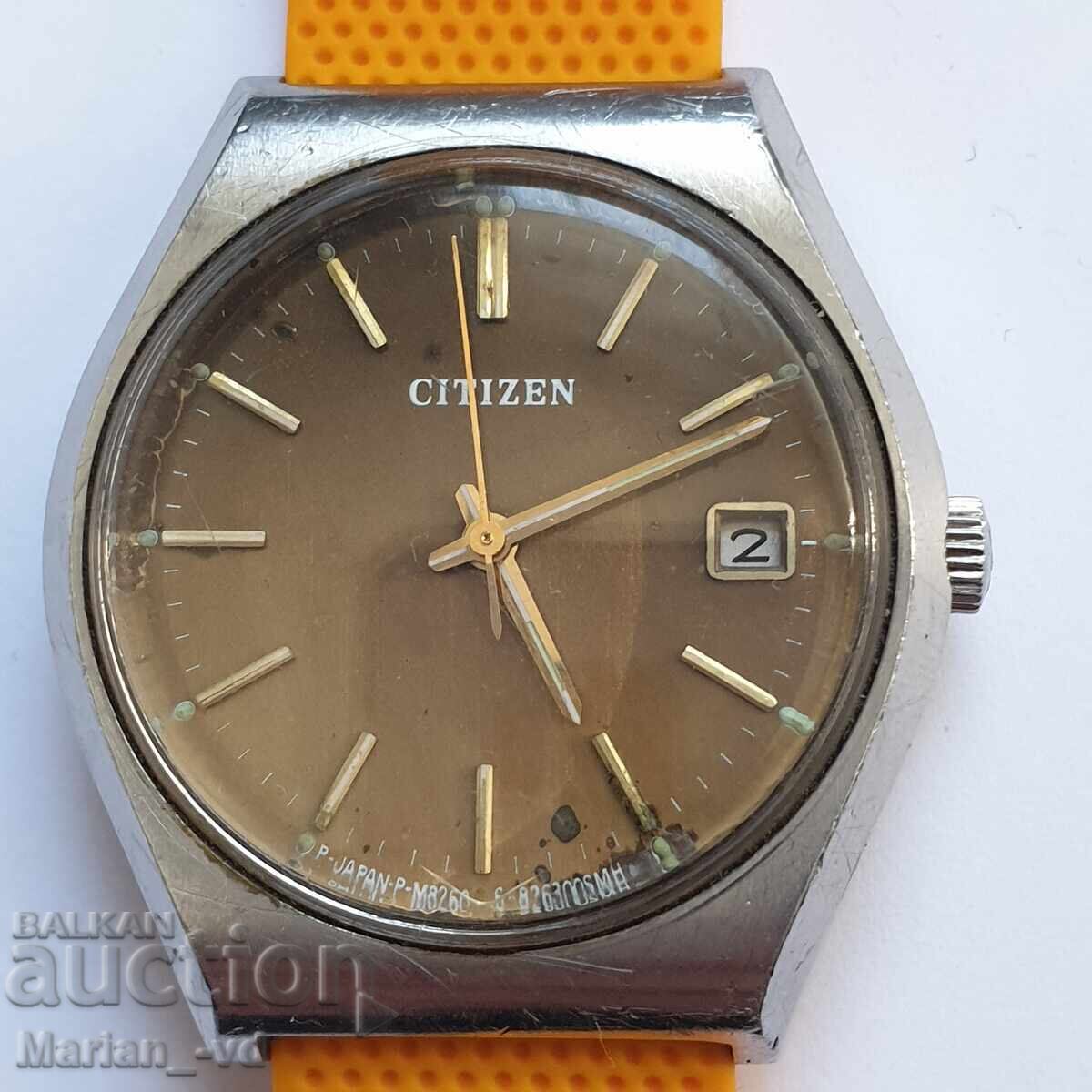 Παράδοση Ανδρικό ρολόι Citizen 4-822285 SMH με χειροκίνητο κούρδισμα