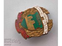 Badge Yunashki Sabor II-ra Dunavska Yunashka Oblast 1925