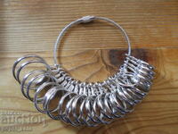 Inele de bijutier pentru măsurarea inelelor