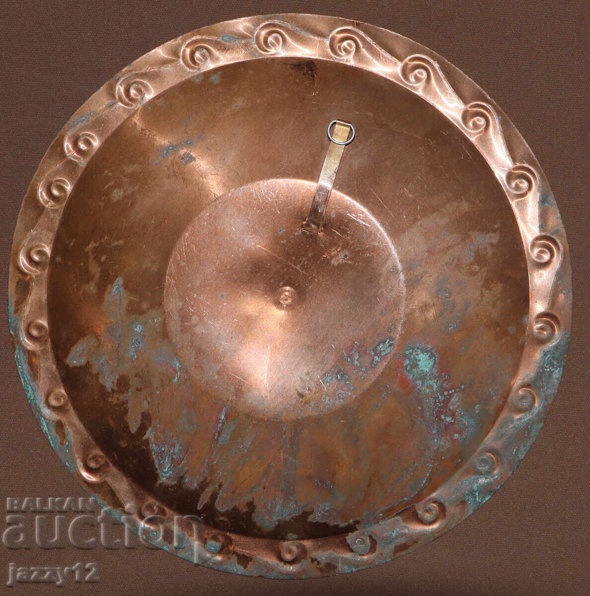 Panou din cupru, farfurie, decorațiune de perete - 6 Panou din cupru, farfurie, decorațiune de perete - 6