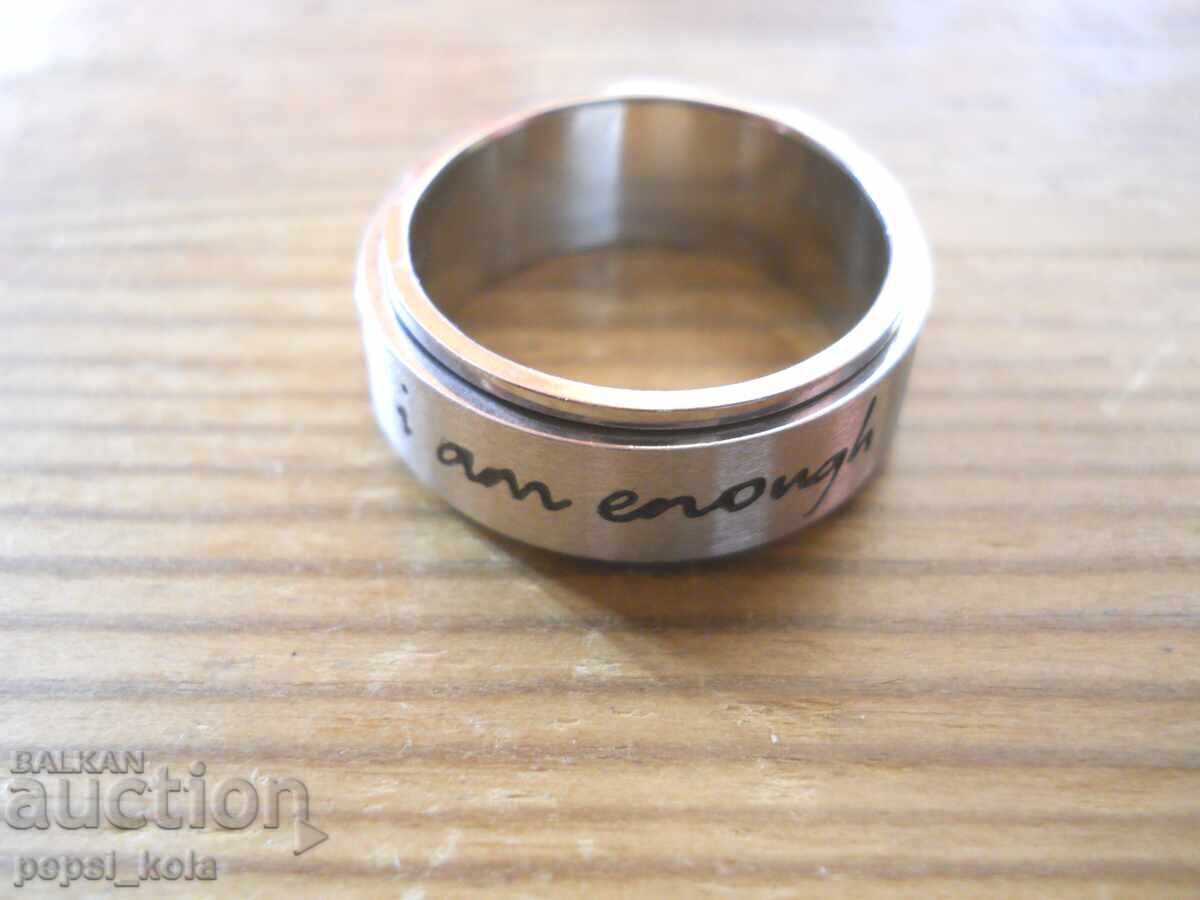 Δαχτυλίδι-βέρα από τιτάνιο ατσάλι