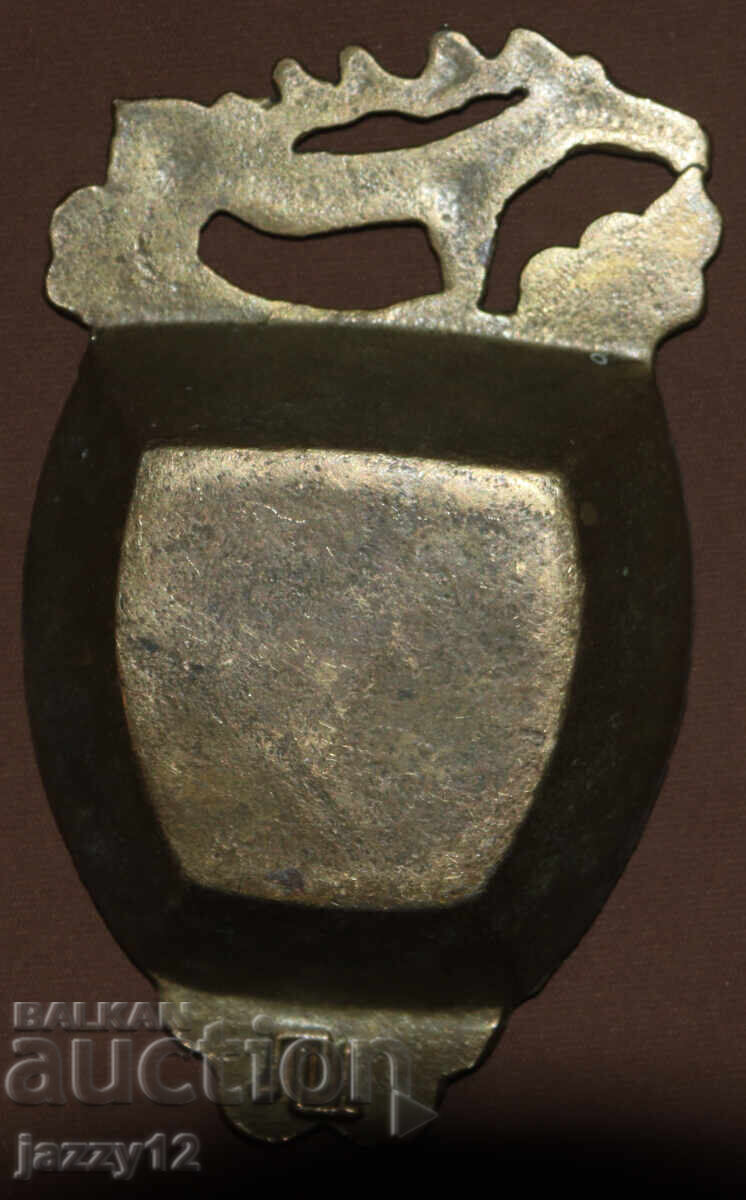 Παλιό διακοσμητικό μπρούτζινο σταχτοδοχείο - 6