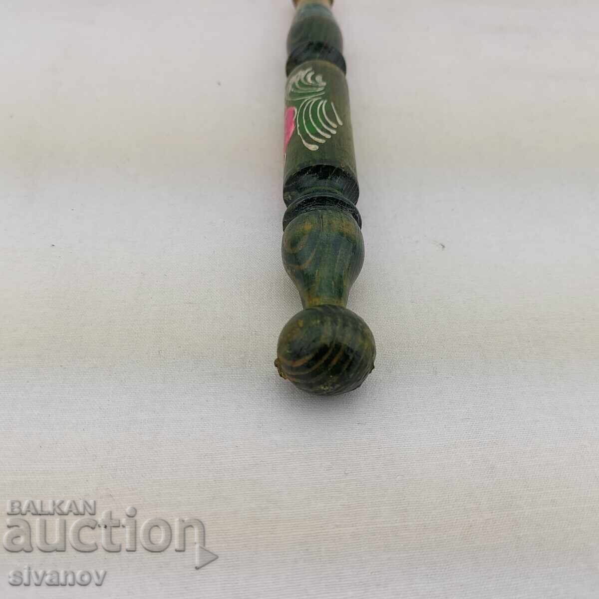 Star χειροποίητος ξύλινος μολύβι με floral μοτίβα #2713 - 5 Star χειροποίητος ξύλινος μολύβι με floral μοτίβα #2713 - 5