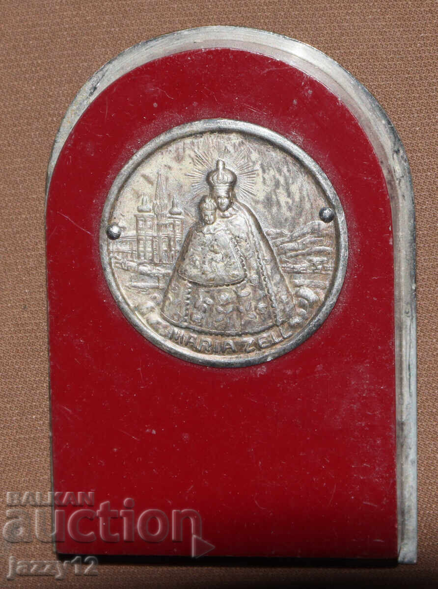 Miniature Table Icon of the Virgin Mary of Mariazell