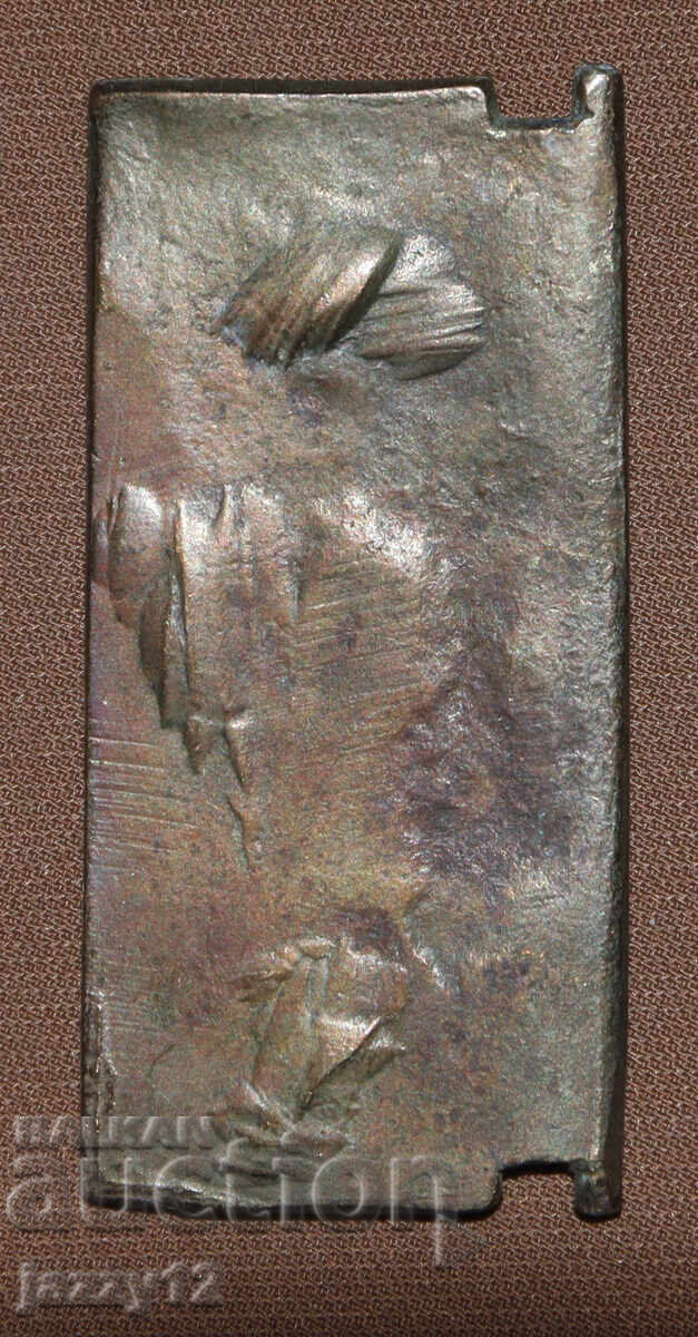 Παράδοση Χάλκινη εικόνα μικρογραφία εικονοστάσι